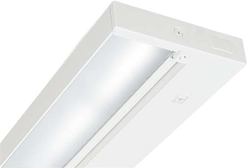 Juno Undercabinet Lighting ULH322 WH 22" 60W 12V Low Voltage 3-Lamps Halogen Bi-Pin Lamp, Pro Halogen Undercabinet Fixture, White Finish