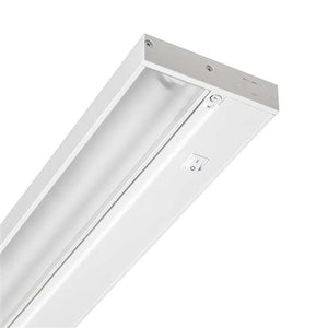 Juno Undercabinet Lighting UPF22 NS WH 22" 15.3W T5 Lamp, 3000K Pro Fluorescent Undercabinet Fixture, No Rocker Switch, White Finish