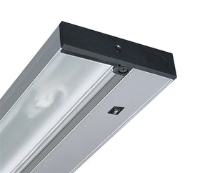Juno Undercabinet Lighting UPF12-SL 12" 8W T5 Lamp, 3000K Pro Fluorescent Undercabinet Fixture, Silver Finish