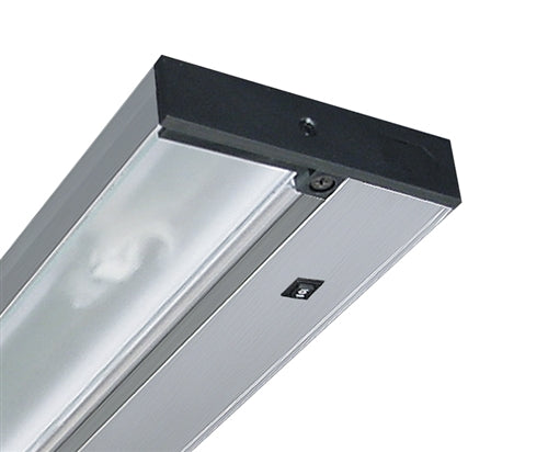 Juno Undercabinet Lighting UPF12-SL 12" 8W T5 Lamp, 3000K Pro Fluorescent Undercabinet Fixture, Silver Finish
