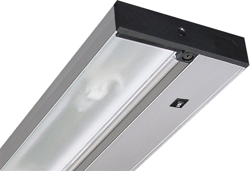 Juno Undercabinet Lighting UPF22-SL-CP6 22" 15.3W T5 Lamp, 3000K Pro Fluorescent Undercabinet Fixture, with Portable 6" Cord and Plug, Silver Finish