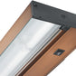 Juno Undercabinet Lighting UPF34-OC-BZ 34" 22.1W T5 Lamp, 3000K Pro Fluorescent Undercabinet Fixture, Occupancy Sensor with Switch, Bronze Finish