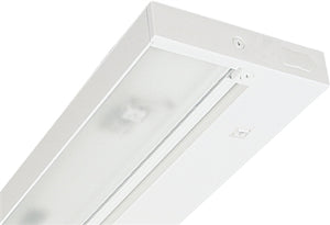 Juno Undercabinet Lighting UPF34-OC-WH 34" 22.1W T5 Lamp, 3000K Pro Fluorescent Undercabinet Fixture, Occupancy Sensor with Switch, White Finish