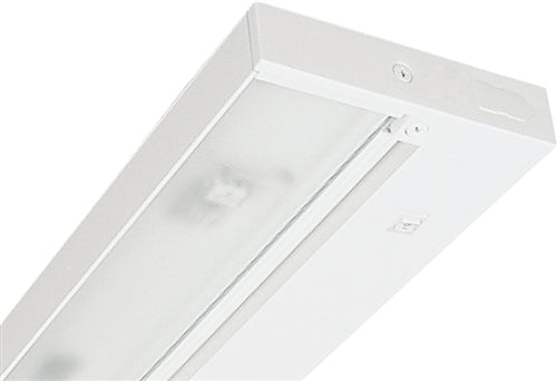 Juno Undercabinet Lighting UPF34-OC-WH 34" 22.1W T5 Lamp, 3000K Pro Fluorescent Undercabinet Fixture, Occupancy Sensor with Switch, White Finish