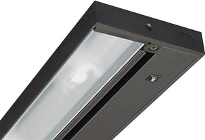 Juno Undercabinet Lighting UPF34-OCN-BL-CP6 34" 22.1W T5 Lamp, 3000K Pro Fluorescent Undercabinet Fixture, Occupancy Sensor without Switch, includes Portable 6" Cord and Plug, Black Finish
