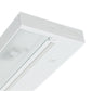 Juno Undercabinet Lighting UPL09-WH 9" 2-Lamp Pro LED Undercabinet Fixture, 3 Watts, 129 Lumens, White Finish