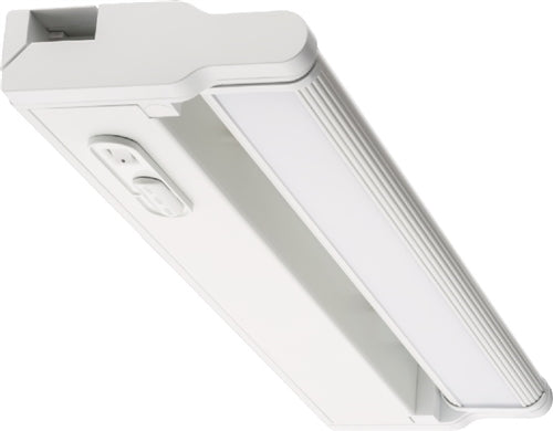 Juno Undercabinet Lighting UPLD 09IN SWW4 90CRI WH 9" LED Undercabinet Fixture, 5 Watts, 307 lumens, 3000K/3500K/4000K, White Finish