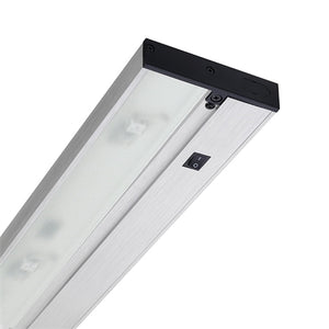Juno Under Cabinet Lighting LED UPLED22 30K 90CRI WH OCNS 22" Pro Dimmable Fixture, 8.1 Watts, 454 Lumens, Occupancy Sensor without Switch, White Finish