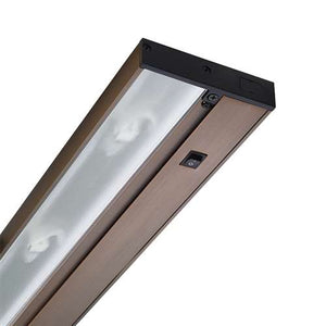 Juno Undercabinet Lighting UPX214 BZ 14" 40W 12V Low Voltage 2-Lamps Xenon Bi-Pin Lamp, Pro Xenon Undercabinet Fixture, Bronze Finish