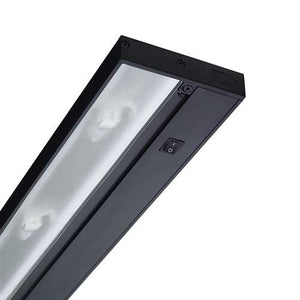 Juno Undercabinet Lighting UPX430 BL 30" 80W 12V Low Voltage 4-Lamps Xenon Bi-Pin Lamp, Pro Xenon Undercabinet Fixture, Black Finish