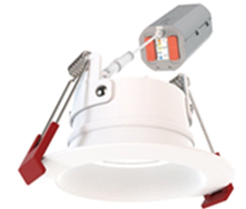 Juno WF2 DREG SM ALO25 SWW5 90CRI 120 MW M6 10W 2" Deep Regressed Smooth LED Downlight, Selectable 544/725/907 Lumens, Selectable CCT 2700K/3000K/3500K/4000K/5000K, 90 CRI, 120V, Forward/ Reverse Phase Dimming, Matte White