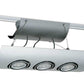 Juno Track Lighting X16301-SL Airfoil Trim for XT16301, XT16301-20H and XT16301-39H, Silver Color