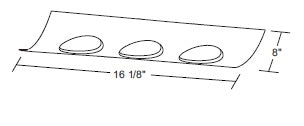 Juno Track Lighting X16301-SL Airfoil Trim for XT16301, XT16301-20H and XT16301-39H, Silver Color