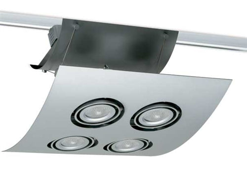 Juno Track Lighting X16404-BL Airfoil Trim for XT16404, XT16404-20H and XT16404-39H, Black Color