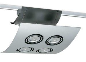 Juno Track Lighting X16404-GP Airfoil Trim for XT16404, XT16404-20H and XT16404-39H, Graphite Color