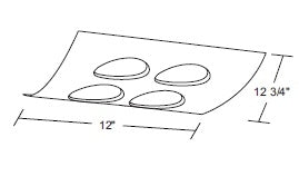 Juno Track Lighting X16404-SL Airfoil Trim for XT16404, XT16404-20H and XT16404-39H, Silver Color