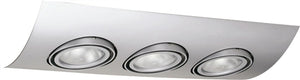Juno Track Lighting X30301SL Airfoil Trim for XT30301, Silver Color