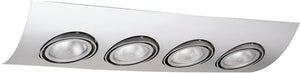 Juno Track Lighting X30401BL Airfoil Trim for XT30401, Black Color