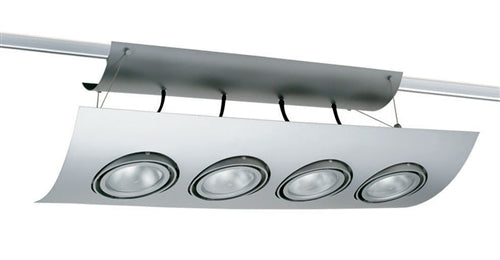 Juno Track Lighting X30401WH Airfoil Trim for XT30401, White Color