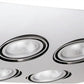 Juno Track Lighting X30404SL Airfoil Trim for XT30404, Silver Color