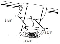 Juno Track Lighting XT16101GP AVIO One Lamp - Low Voltage 20-75W MR16 Unit, Graphite Color