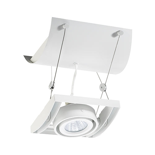 Juno Track Lighting XT16101WH AVIO One Lamp - Low Voltage 20-75W MR16 Unit, White Color
