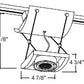 Juno Track Lighting XT16101WH AVIO One Lamp - Low Voltage 20-75W MR16 Unit, White Color