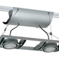 Juno Track Lighting XT16201-20H-SL AVIO Two Lamp - HID Metal Halide 20W CMH MR16 GX10 Unit, Silver Color
