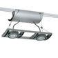 Juno Track Lighting XT16201GP AVIO Two Lamp - Low Voltage 20-75W MR16 Unit, Graphite Color