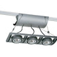 Juno Track Lighting XT16301GP AVIO Three Lamp - Low Voltage 20-50W MR16 Unit, Graphite Color