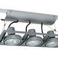 Juno Track Lighting XT30301GP AVIO Three Lamp - Line Voltage 35-75W PAR30 Unit, Graphite Color