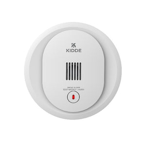 Kidde 10SDR Compact Battery Powered Smoke Detector with LED Warning Lights