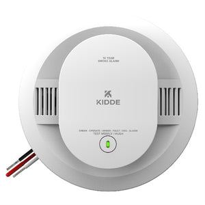 Kidde 20SA10 10-Year Hardwired Smoke Detector with Interconnected Alarm and LED Warning Lights (Upgraded to SMAC10YFEX)