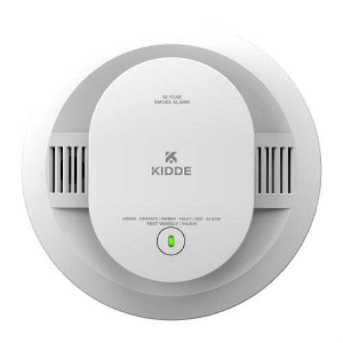 Kidde 20SD10 10-Year Battery Powered Smoke Detector with LED Warning Lights