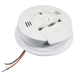 Kidde KN-COSM-IBA (900-0114A) (21006377N) AC Wire-In with Battery Back-Up Combination Carbon Monoxide & Smoke Alarm with Ionization Sensor (Upgraded to CUACFEX-V + 20-9003)