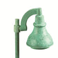 Kim Lighting BN167/3L4KUV/VG 120/277 Volt Die-Cast Brass LED Landscape Path Bell Light, 5.3W, 3 LEDs, 4000K, Verde Green Finish