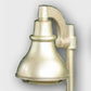 Kim Lighting BN167/9L4KUV/NB 120/277 Volt Die-Cast Brass LED Landscape Path Bell Light, 11.9W, 9 LEDs, 4000K, Natural Brass Finish