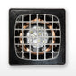 Kim Lighting C54F3/9L4KUV Well Light, 120 to 270V LED, Narrow Flood Optic, 350mA, 11W, 9 LEDs, 4200K, Spun Copper and Bronze Clamping Ring