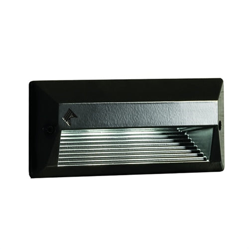 Kim Lighting EL807/9L5KUV/DB LED 120/277V Die-Cast Aluminum Rectangle Landscape Step Light, 10.5W, 9 LEDs, 5100K, Dark Bronze Finish