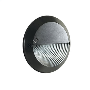 Kim Lighting EL817/3L3KUV/DB 5.3W 120 / 277 Volt Die/Cast Aluminum LED Round Landscape Step Light, 3 LEDs, 3000K Color Temperature, Dark Bronze Finish