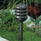 Kim Lighting KLV106BL 20W-50W T3/T4 Halogen 12V Die-Cast Aluminum Path Pilot Landscape Light, Black Finish