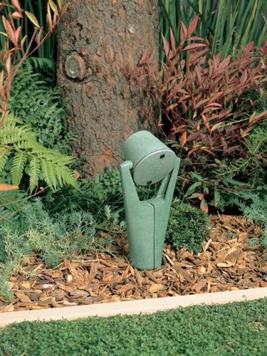 Kim Lighting KLV270DB 12V Low Voltage 20W-50W MR16 Halogen Die-Cast Aluminum Landscape Light, Ravenna Lowlighter Style, Dark Bronze Finish