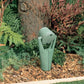 Kim Lighting KLV270GR 12V Low Voltage 20W-50W MR16 Halogen Die-Cast Aluminum Landscape Light, Ravenna Lowlighter Style, Verde Green Finish