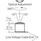 Kim Lighting LTV766/RG60 75W MR16 Halogen 12 Volt Die-Cast Brass In-Grade Minivault Landscape Light, with Rock Guard Lens Ring, Natural Brass Finish