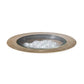 Kim Lighting LTV82FF-SP-12L-RGBW-UV-SR Landscape In-Grade Light Vault 10-7/8'" Diameter, Flat Frame, Spot Distribution, 12 LEDs, RGBW Color Temperature, 120-277V, Slip-Resistant Lens