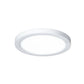 Prescolite LBSES2-4RD-CS9-WH 4" Edge-Lit Surface, Switchable CCT, 120–277V, 0-10V/Triac/ELV Dimming, Direct J-Box Mount, 900 Lumens, Switchable CCT, 90 CRI, 2700K/3000K/3500K/4000K/5000K, White
