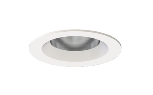 Prescolite LTR-4RD-T-ML-35K8MD-SS-WT-EM 4" Round Downlight Light Engine/ Trim Assembly, Medium Lumen, 3500K, 80 CRI, Medium Distribution, Semi-Specular Reflector, White Flange, Emergency Battery Back Up