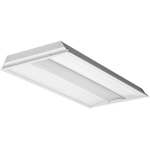 Lithonia 2ALL4 48L EZ1 LP830 2'x4' LED Recessed Light, 4800 Lumens, eldoLED Dims to 1%, 3000K Color Temeprature, 