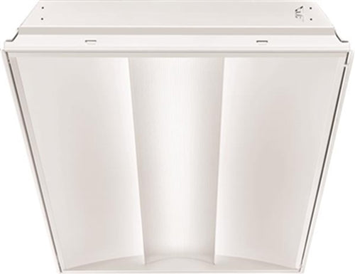 Lithonia 2ALL4 CTRF 60L GZ10 E7W LP830 2'x4' Center Filled LED Recessed Light, 6000 Lumens, 120-277V, Dims to 10%, 0-10V Dimming, 7W Emergency Battery Pack, 80 CRI, 3000K