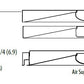 Lithonia 2BLT2 40L ADP GZ10 LP835 2'x2' Surface Mount LED Recessed Troffer, 4000 Lumens, Curved Linear Prism Diffuser, 120-277V, Dims to 10%, 82 CRI, 3500K